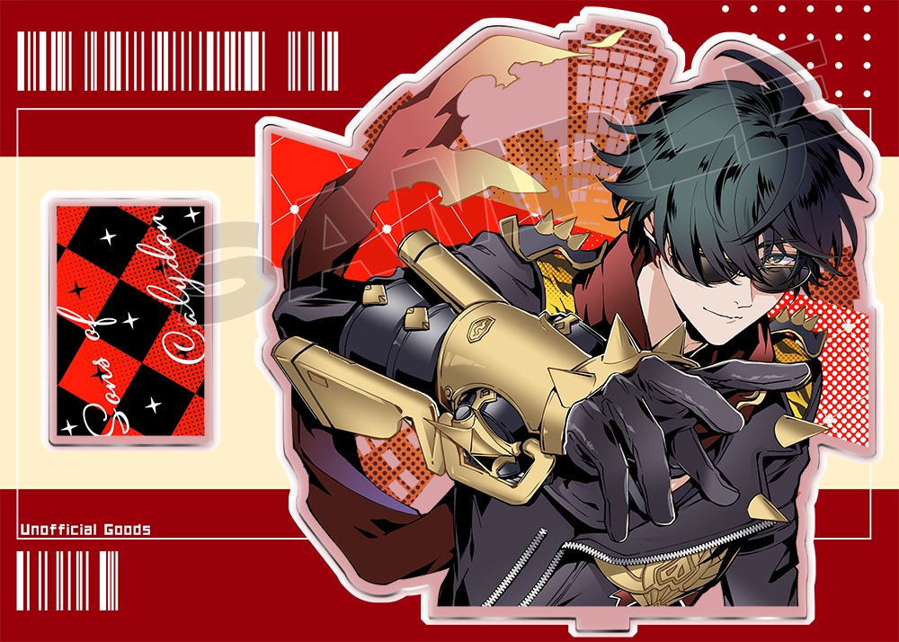 【予約】非公式・ゼンレスゾーンゼロ・フレーム付アクリルスタンド(ライト)