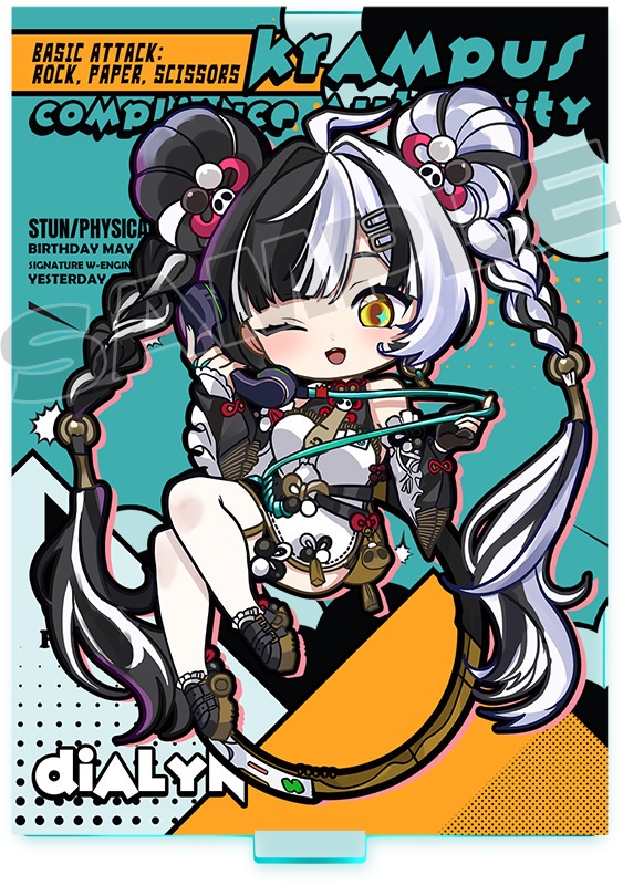 非公式・ゼンレスゾーンゼロアクリルスタンド7