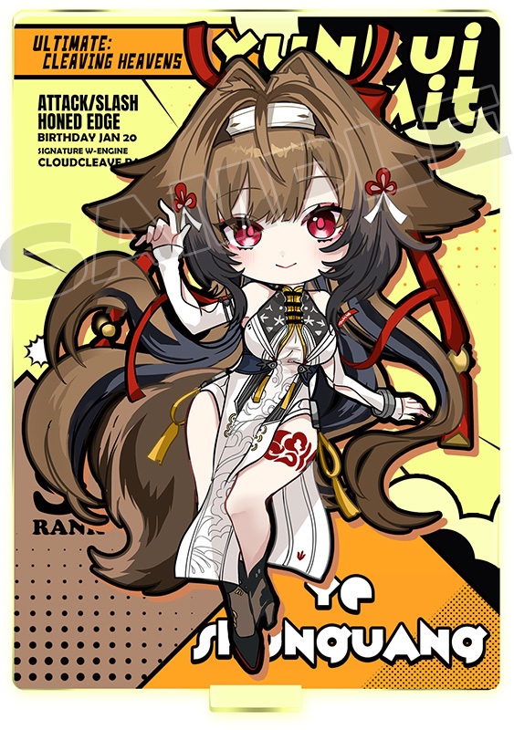 非公式・ゼンレスゾーンゼロアクリルスタンド7