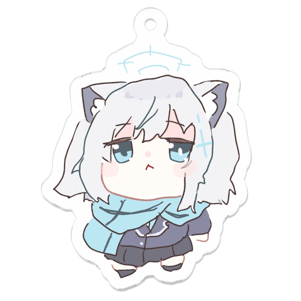 ちびシロコ アクリルキーホルダー ④