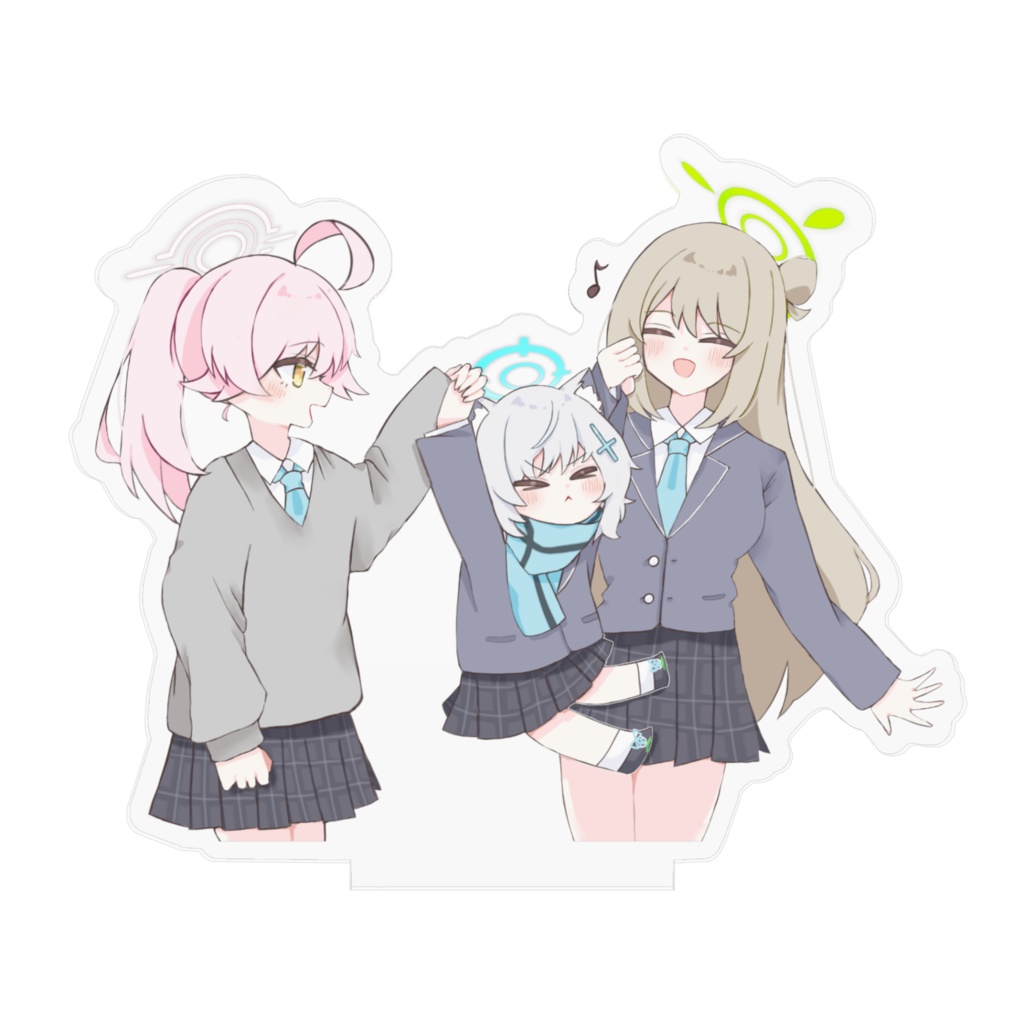 なかよしアクリルフィギュア ①