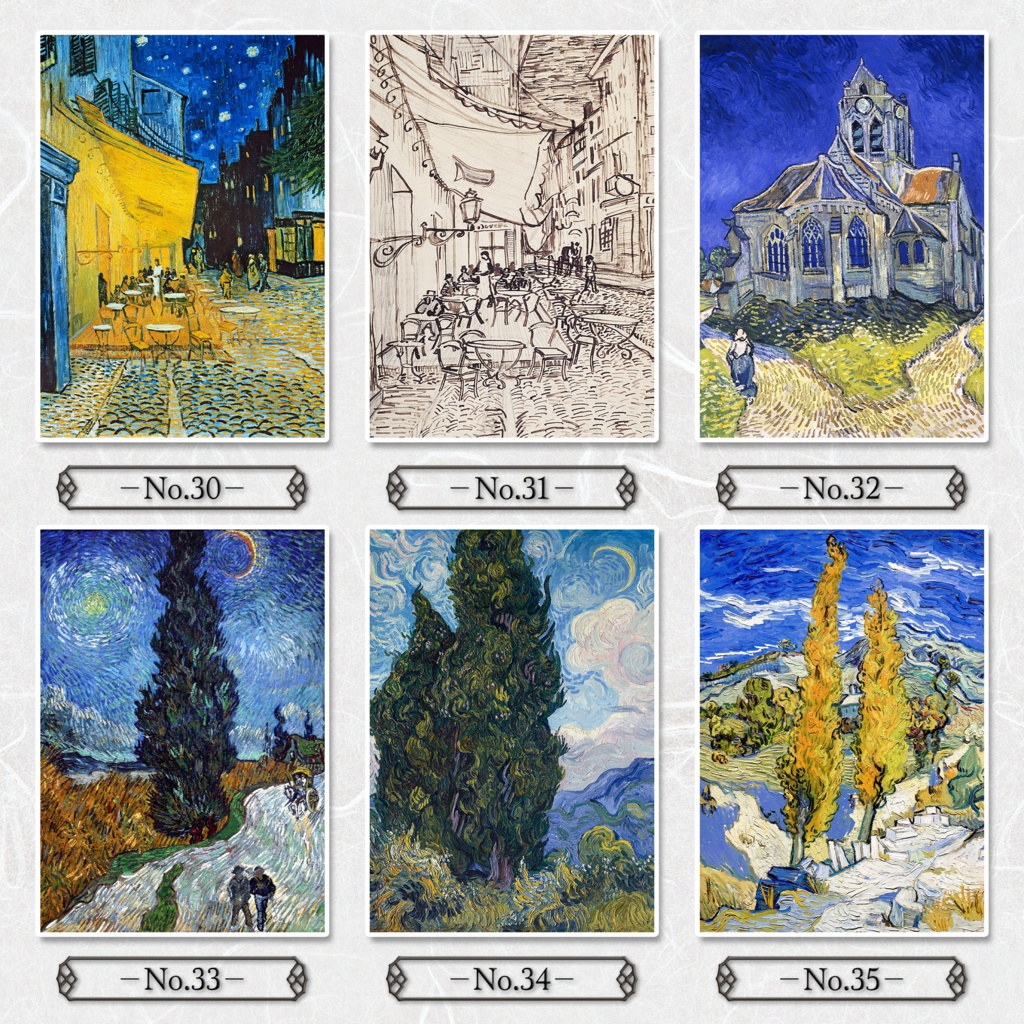 【全41種類】ゴッホ|複製画《額入り》