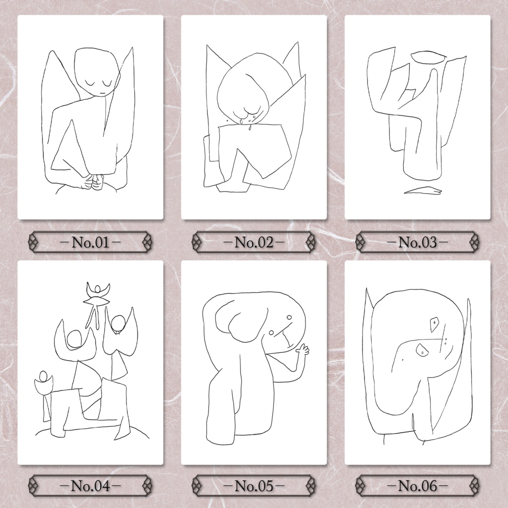 【全22種類】パウル・クレー|複製画《額入り》