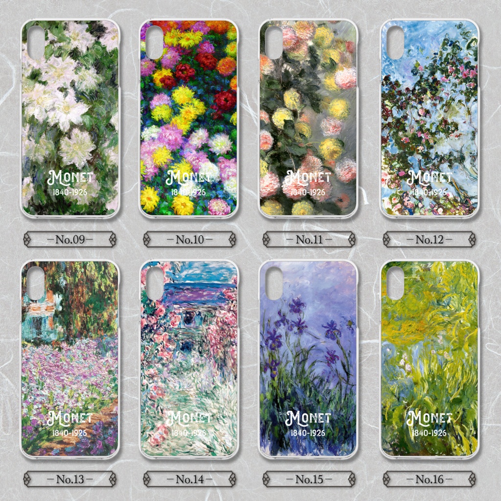 【全40種類】クロード・モネ|スマホケース|01《iPhone/Android》