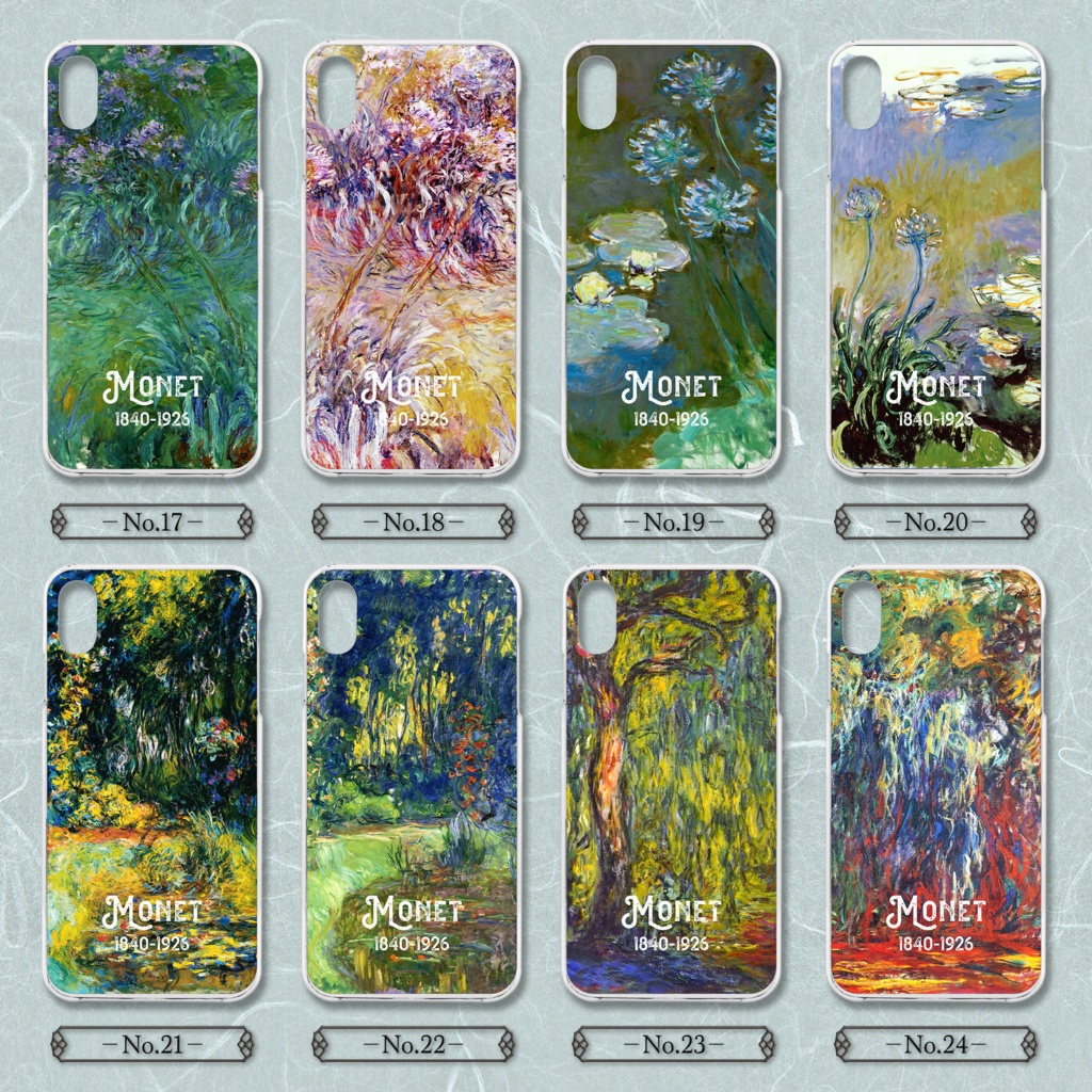 【全40種類】クロード・モネ|スマホケース|01《iPhone/Android》