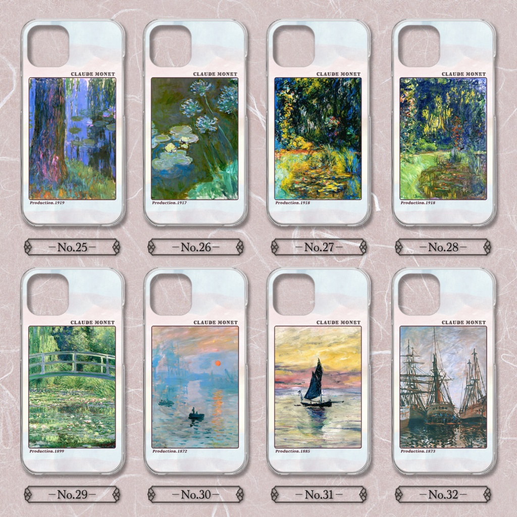 【全40種類】クロード・モネ|スマホケース|02《iPhone/Android》