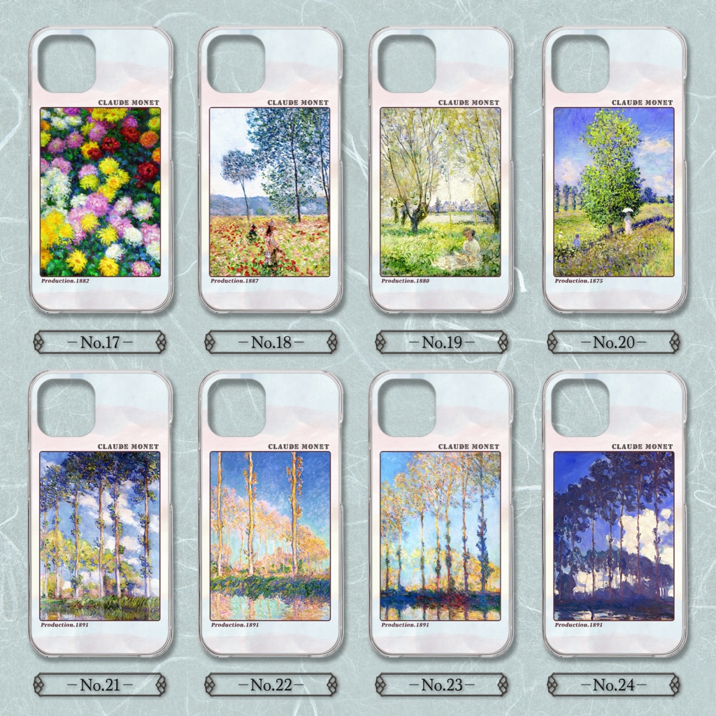 【全40種類】クロード・モネ|スマホケース|02《iPhone/Android》