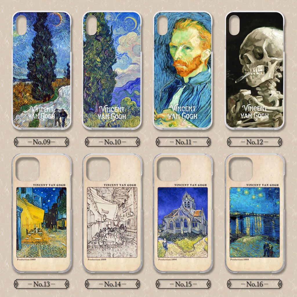 【全32種類】ゴッホ|スマホケース《iPhone/Android》