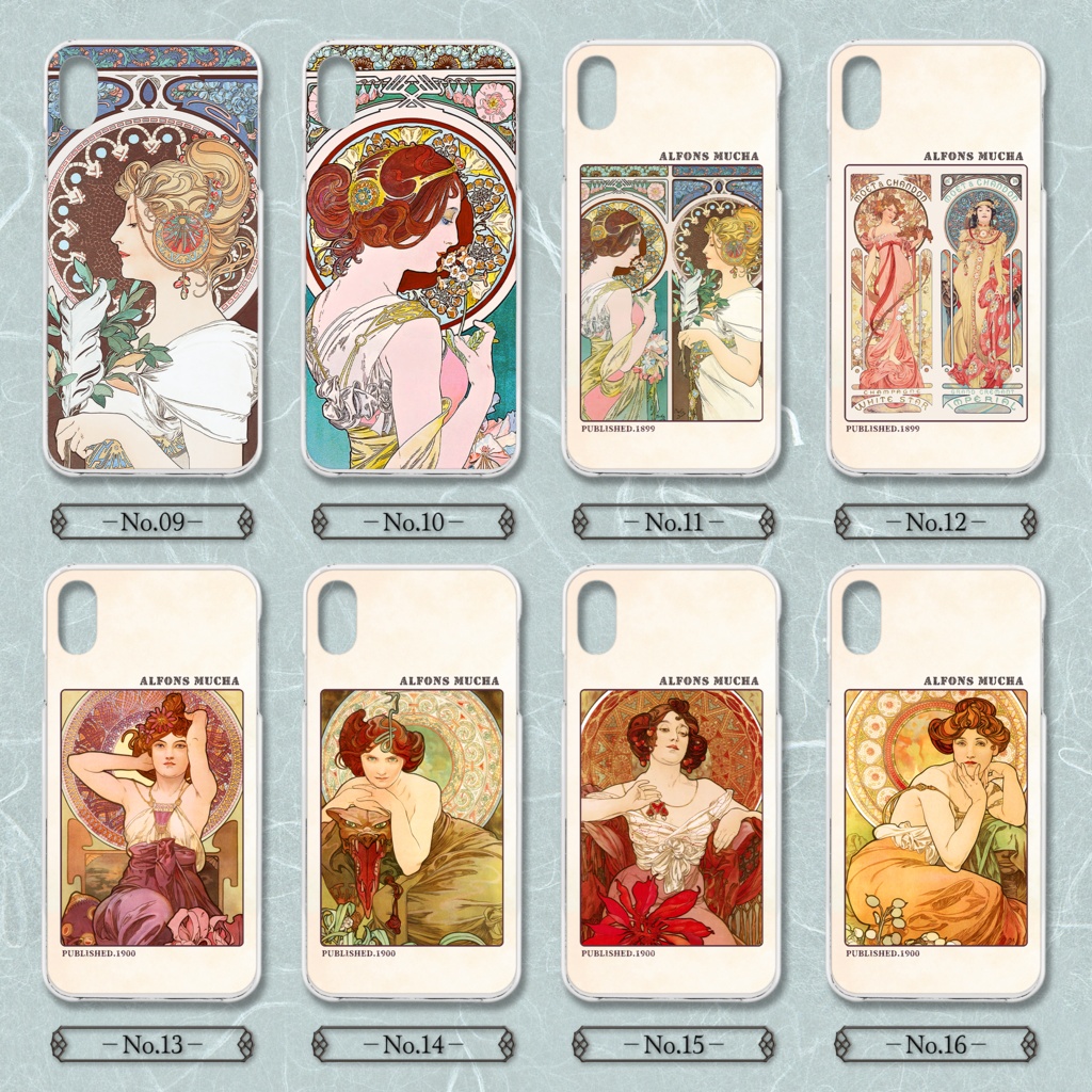 【全32種類】ミュシャ|スマホケース《iPhone/Android》〜最新機種対応〜