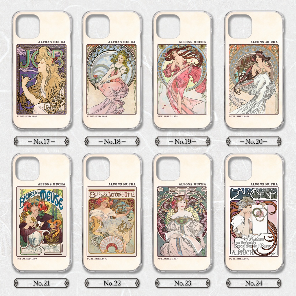 【全32種類】ミュシャ|スマホケース《iPhone/Android》〜最新機種対応〜