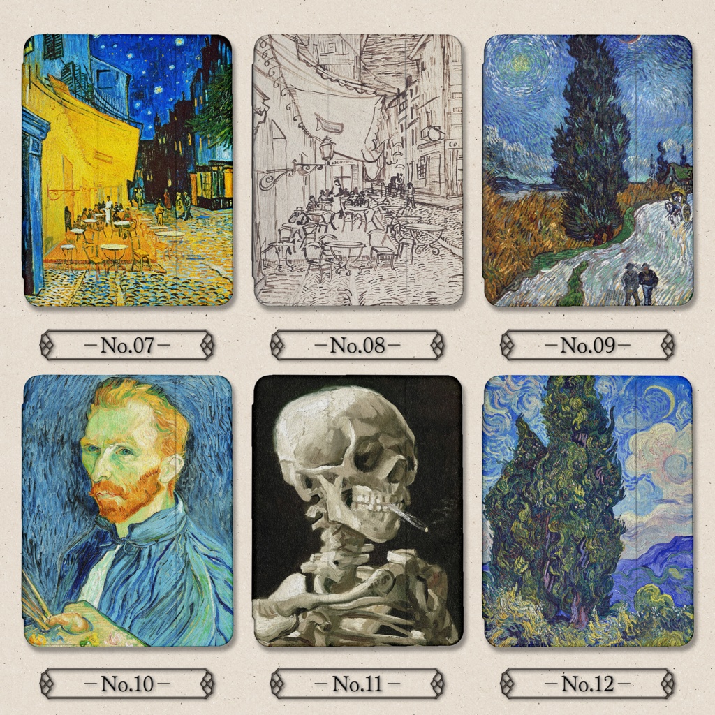 【全27種類】ゴッホ|iPadケース