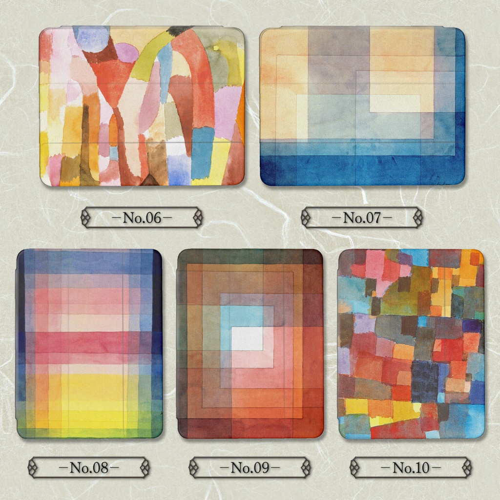 【全12種類】パウル・クレー|iPadケースアート アート作品 絵画