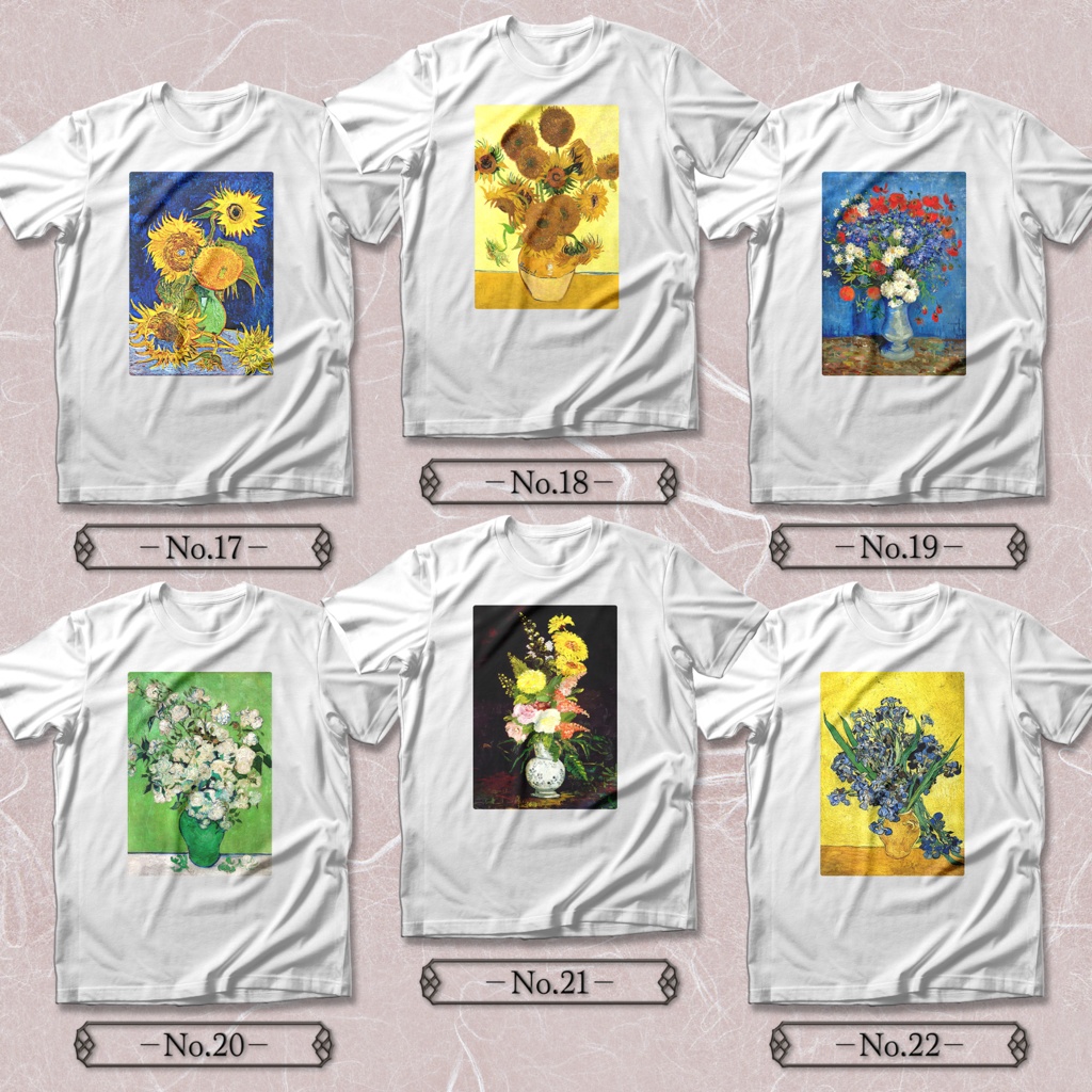 【全28種類】ゴッホ|Tシャツ 《レディース/メンズ》