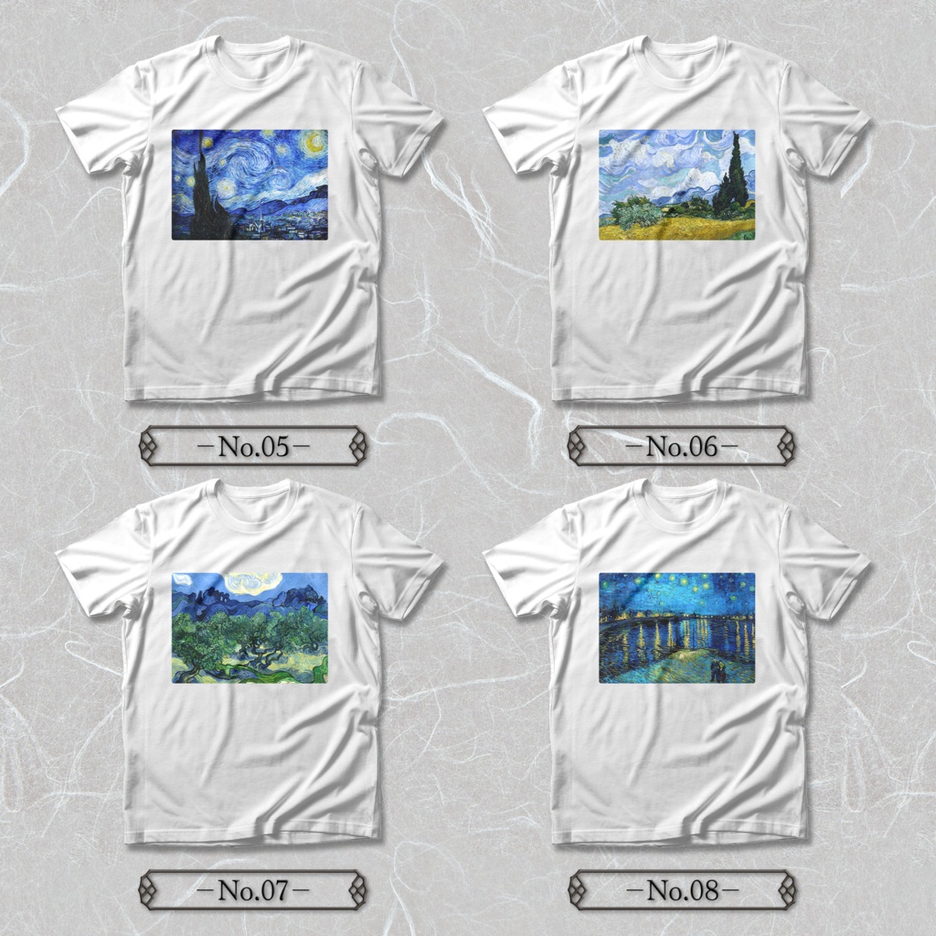 【全28種類】ゴッホ|Tシャツ 《レディース/メンズ》