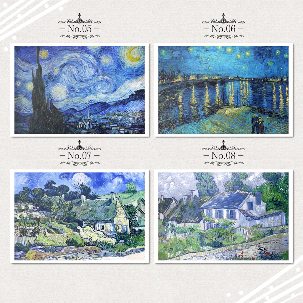 ゴッホ『ポストカード|01』(12枚セット)
