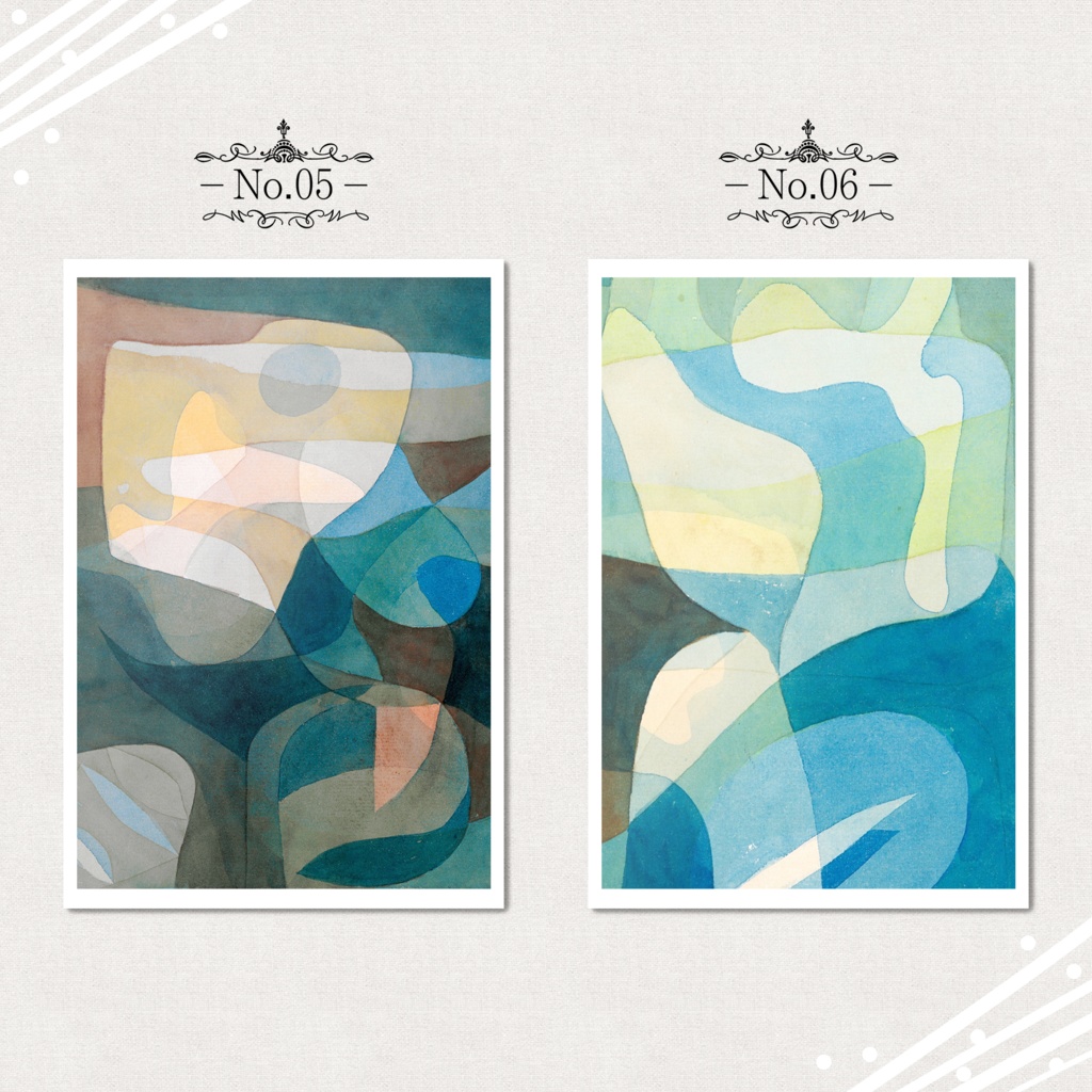 パウル・クレー『ポストカードセット』(12枚)