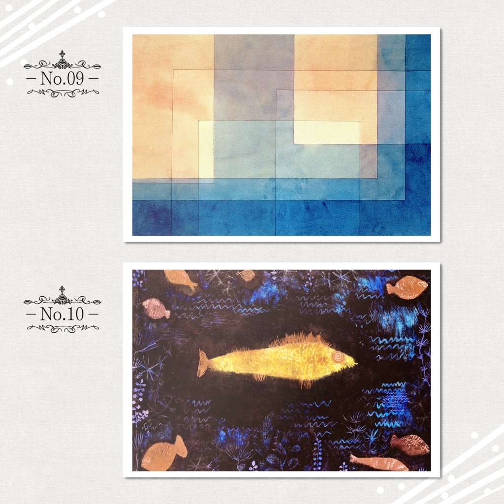 パウル・クレー『ポストカードセット』(12枚)