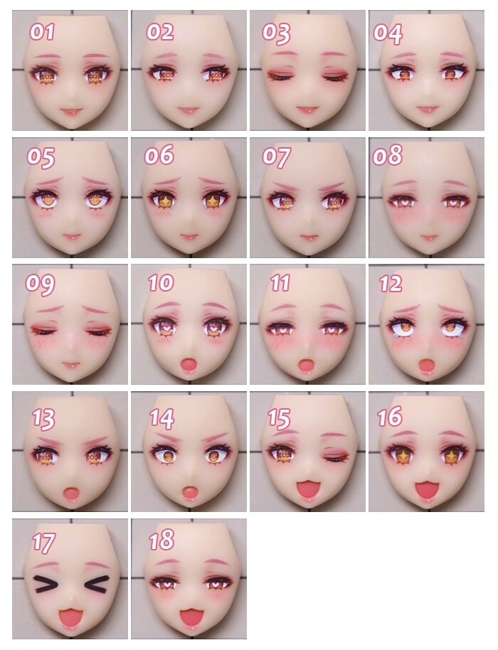 【アマテラス】メガミデバイス フェイスパーツ 完成品