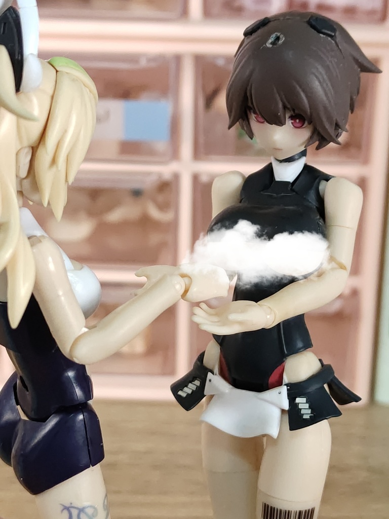 【閃刀姫-ロゼ】メガミデバイス フェイスパーツ 完成品