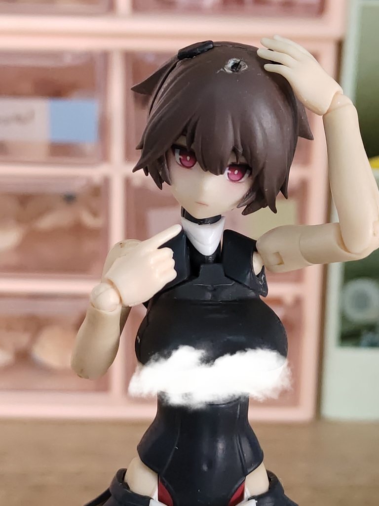 【閃刀姫-ロゼ】メガミデバイス フェイスパーツ 完成品