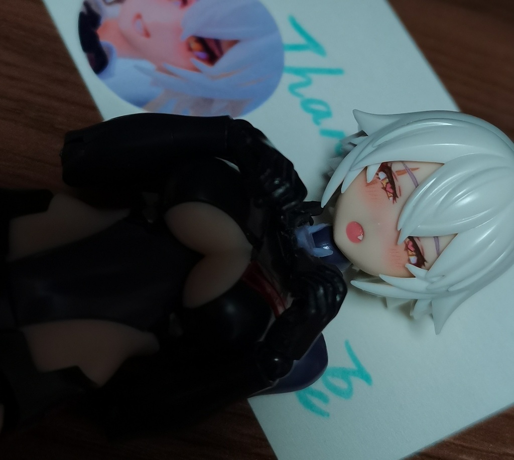 【皇巫 スサノヲ 蒼炎】メガミデバイス フェイスパーツ 完成品