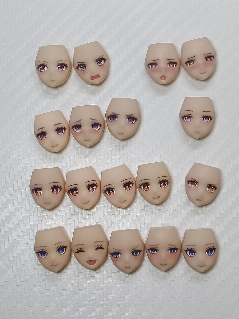 【訳あり】メガミデバイス フェイスパーツ 完成品