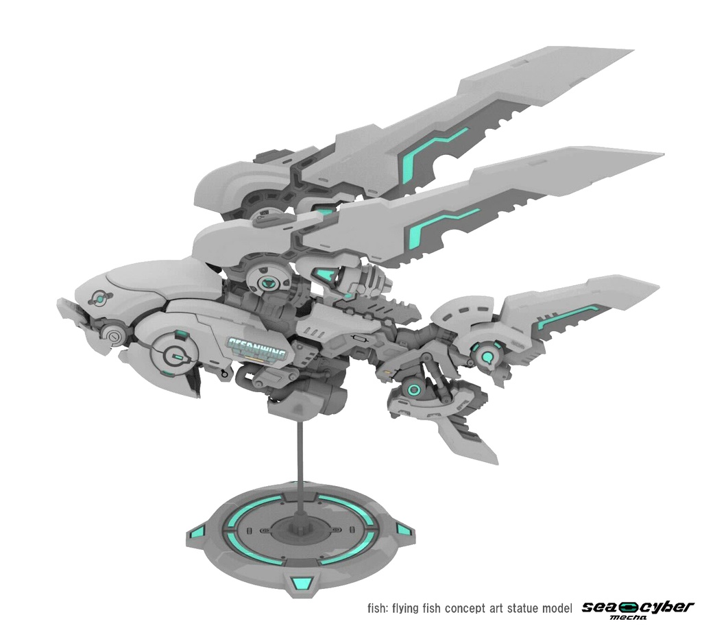 OCEAN WING 3Dプリンタ製ガレージキット
