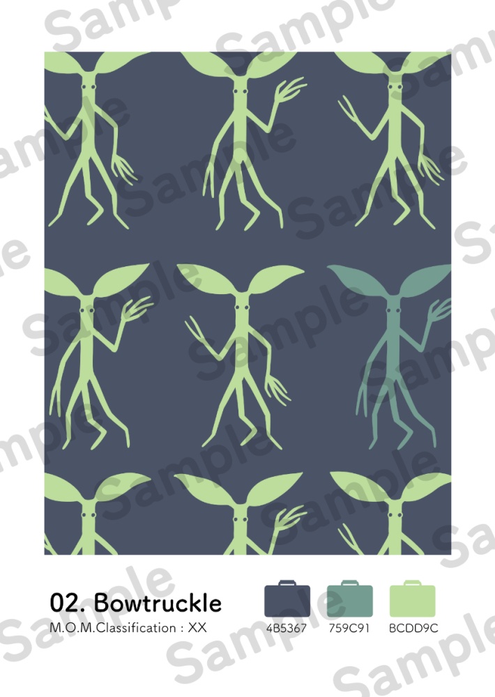 魔法動物イラスト本『Patterns』