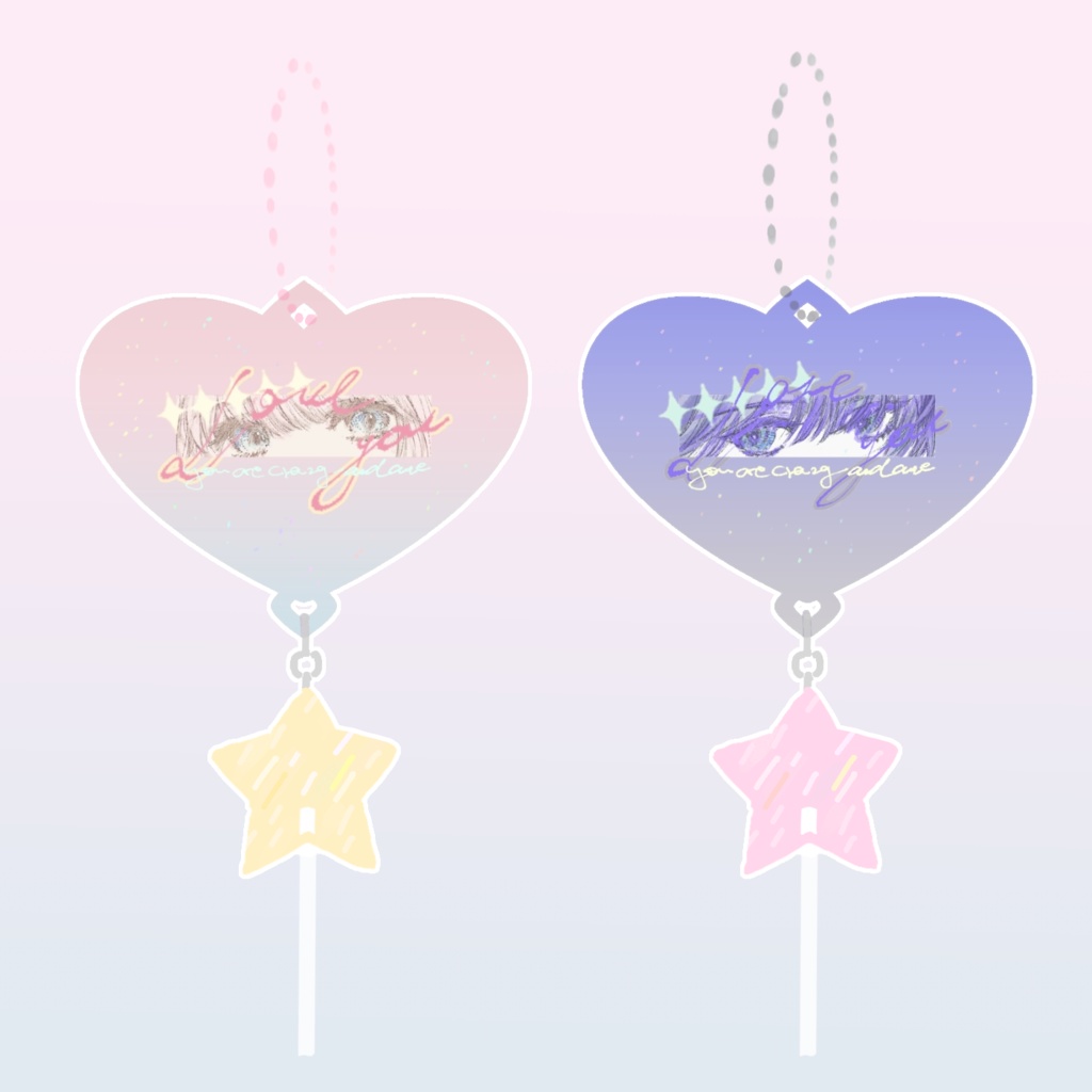 不思議の愛 アクリルキーホルダー オベロン-奈落の虫