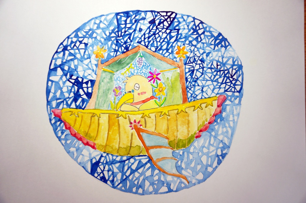 ヨルバとおやすみトートバッグ