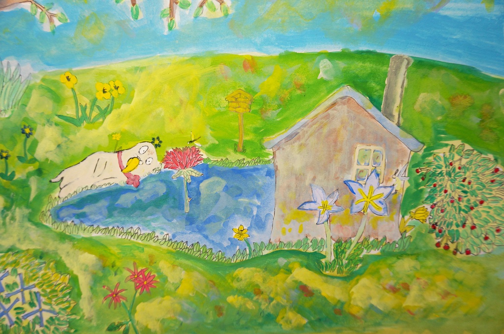 ヨルバのおはようトートバッグ