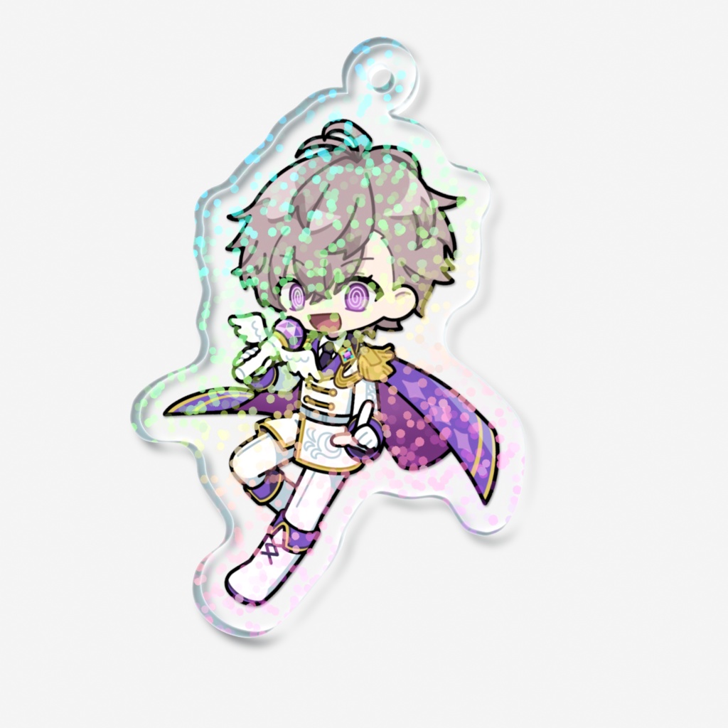 メグルアイドルホログラムアクリルキーホルダー