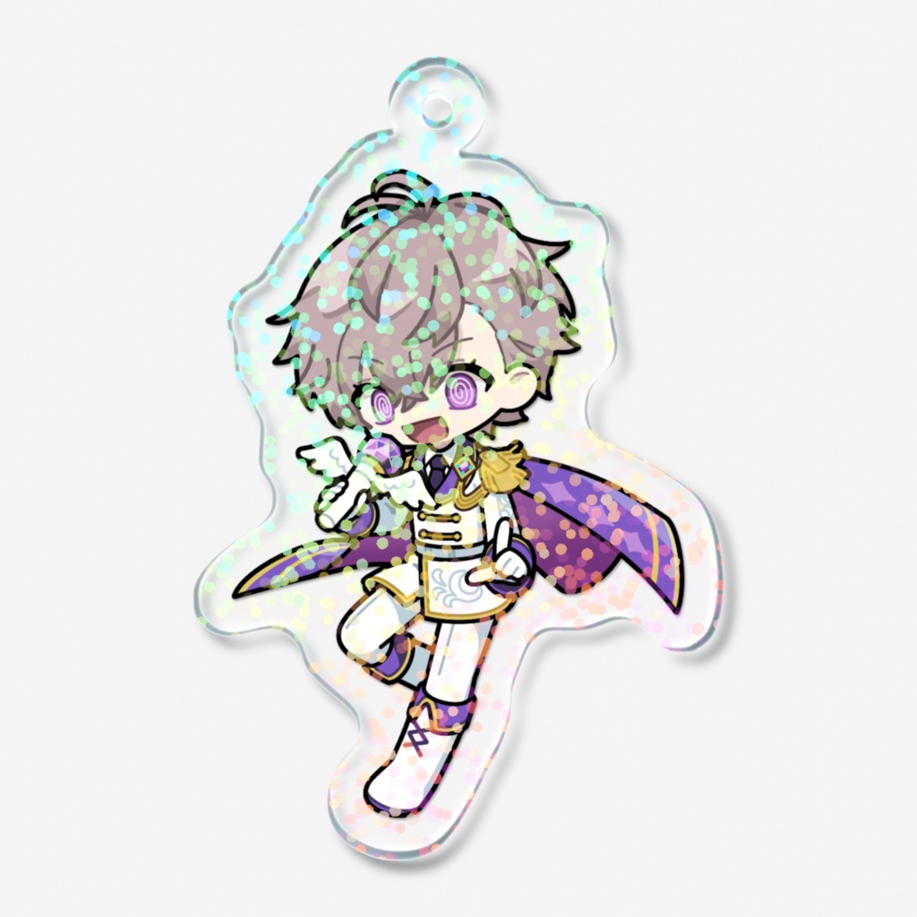 メグルアイドルホログラムアクリルキーホルダー