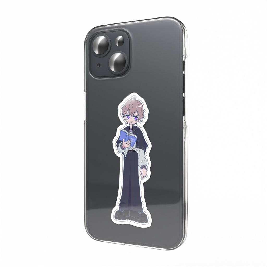 堂々メグルスマホステッカー