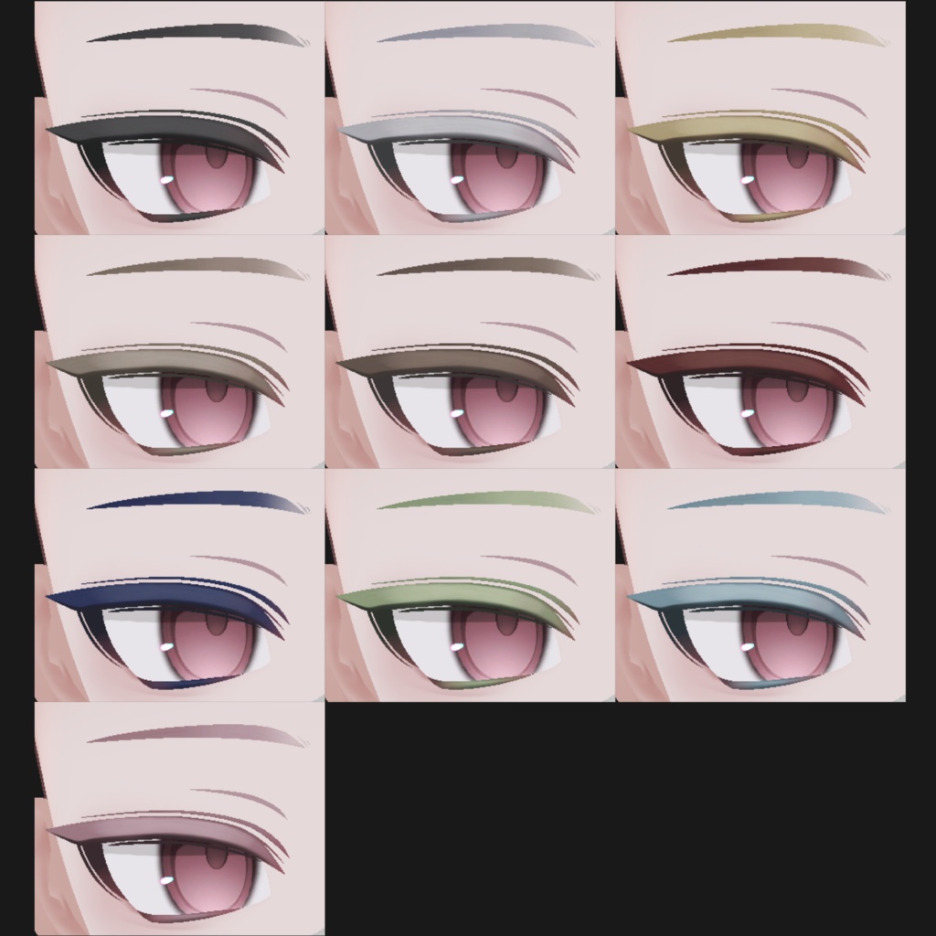 【ノイズ(noiz)RE対応】Seep Eye(VRChat想定)