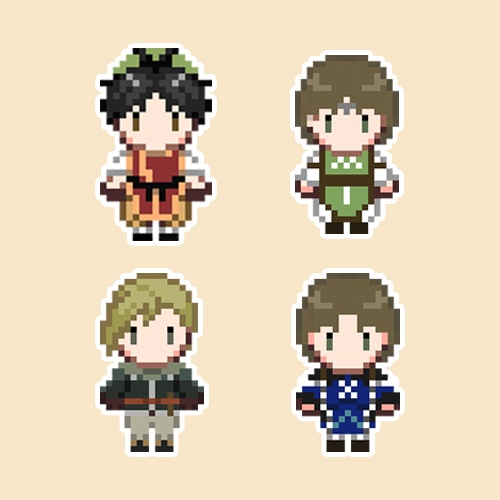 pictSQUARE幻水アバター4種