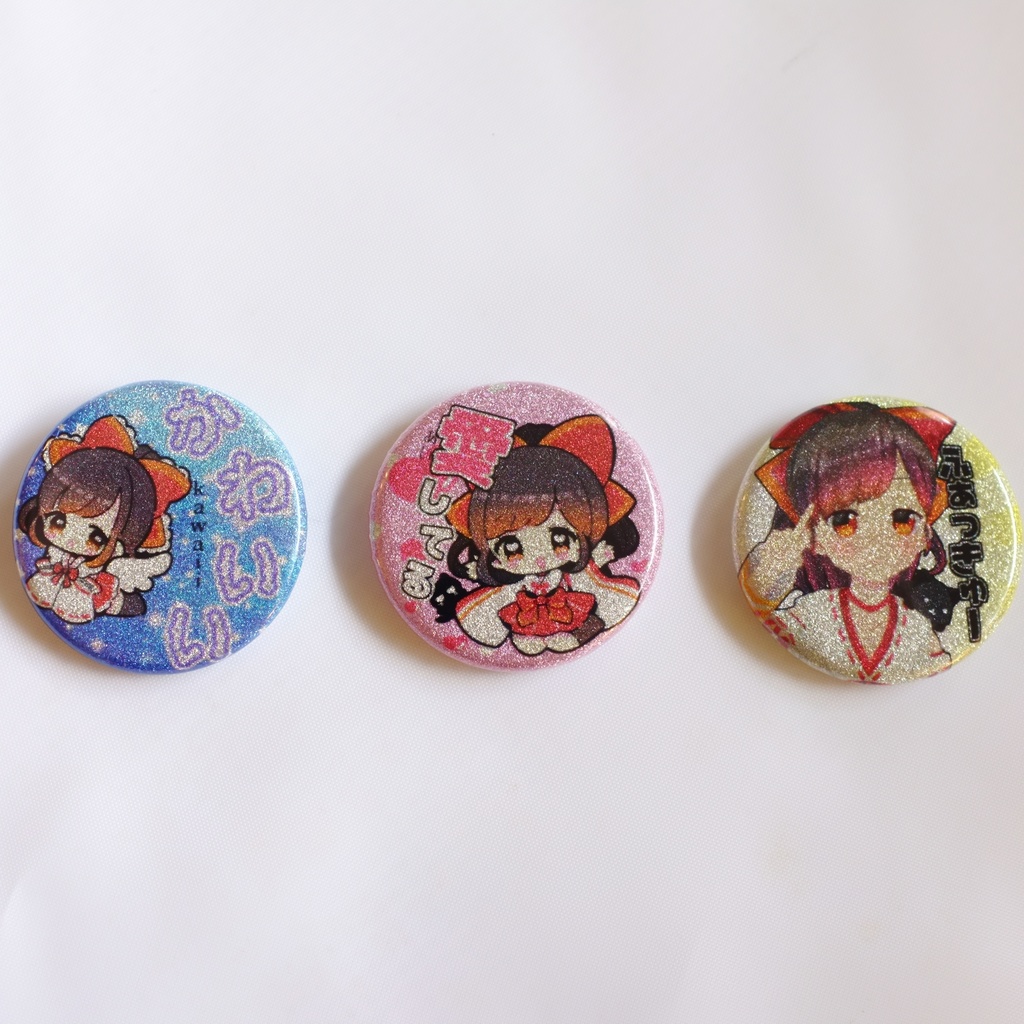 みこぷち缶バッジ各種