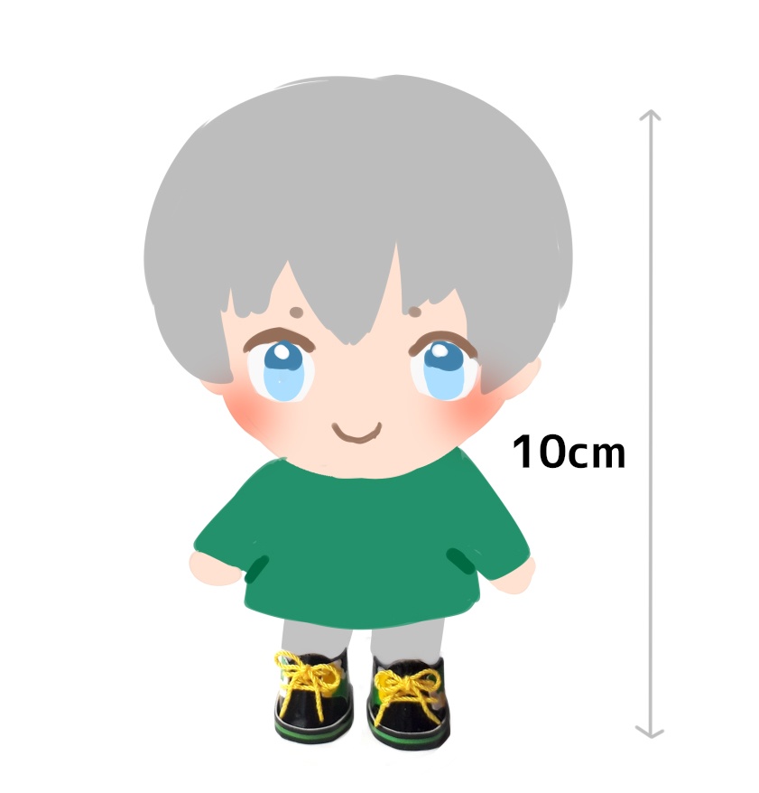 【無料】紙のぬい靴 作り方 靴ひも有り【アレンジ自由】