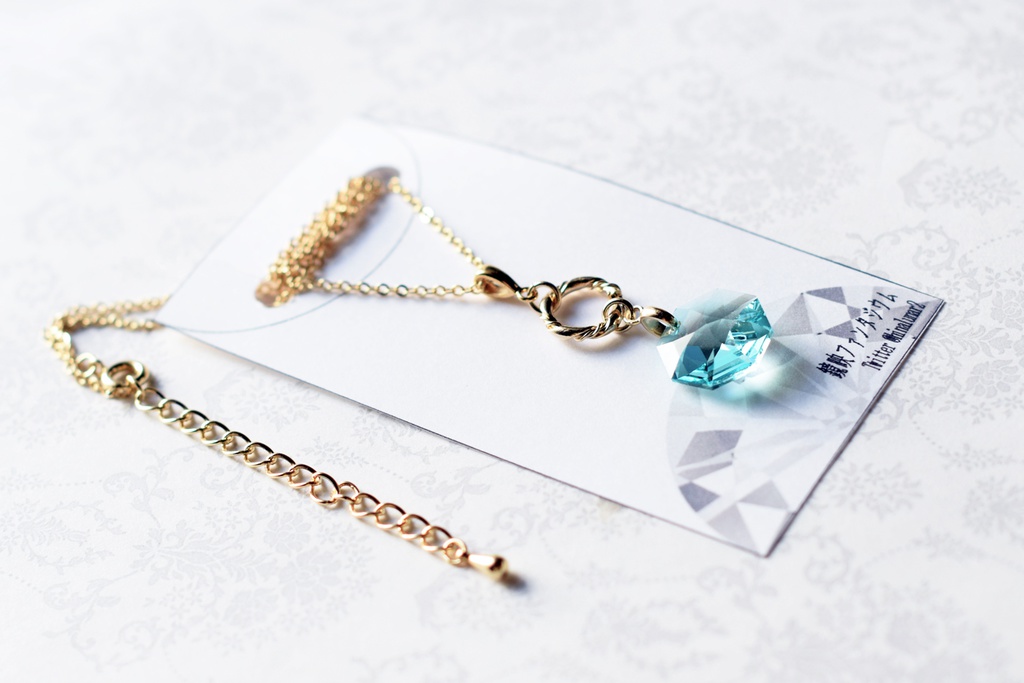 宝石の国イメージアクセサリー フォスフォフィライト ネックレス