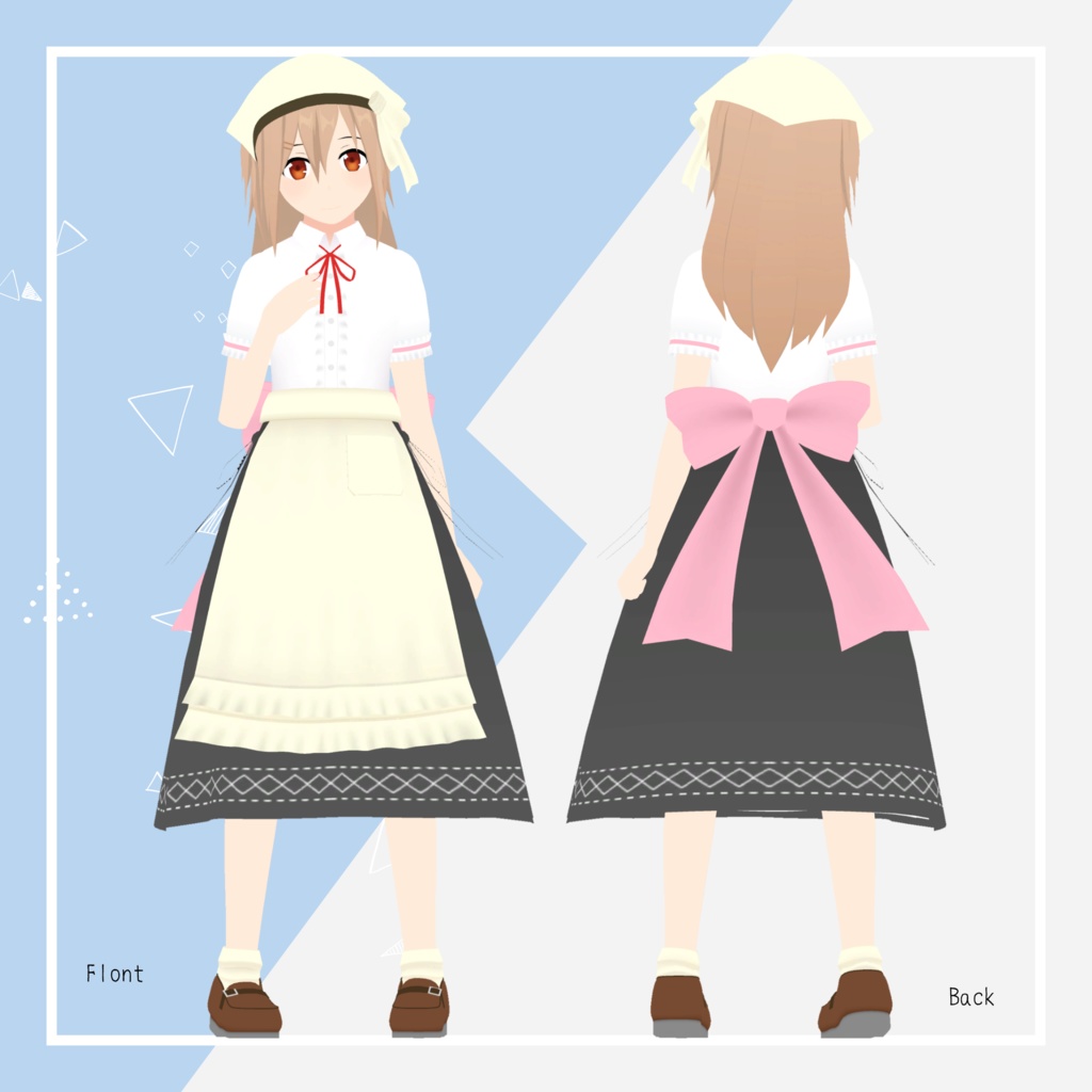 オリジナル3Dモデル『シエル』