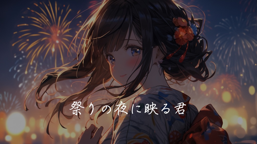 祭りの夜に映る君