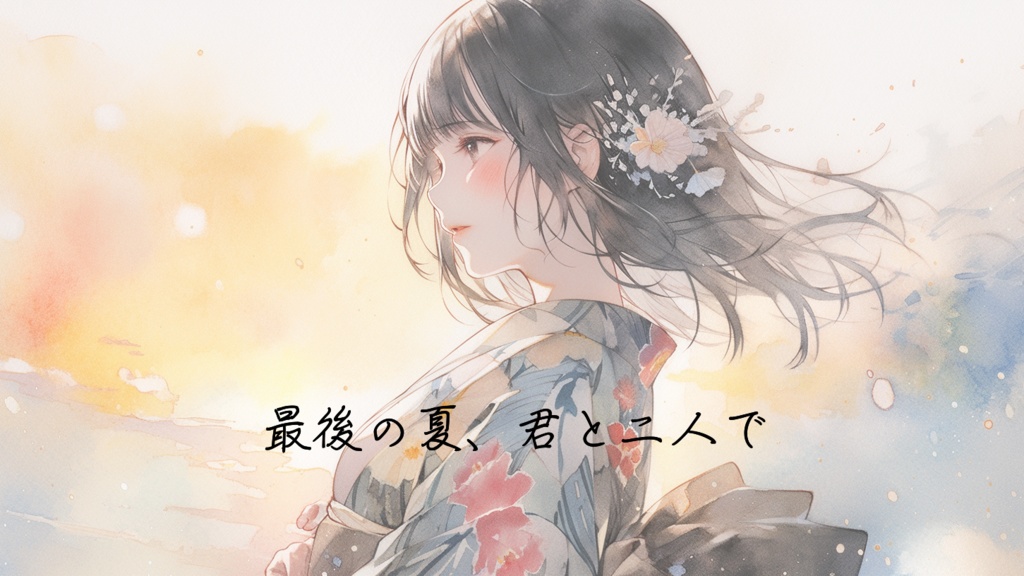 最後の夏、君と二人で