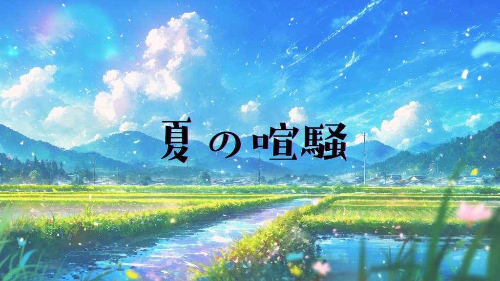 夏の喧騒