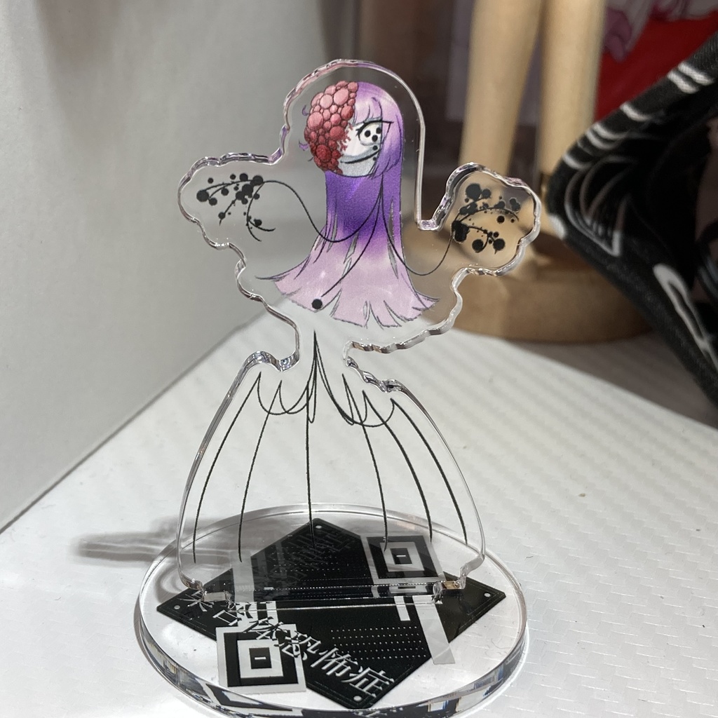 手描きイラスト付き💥恐怖症アクリルスタンド