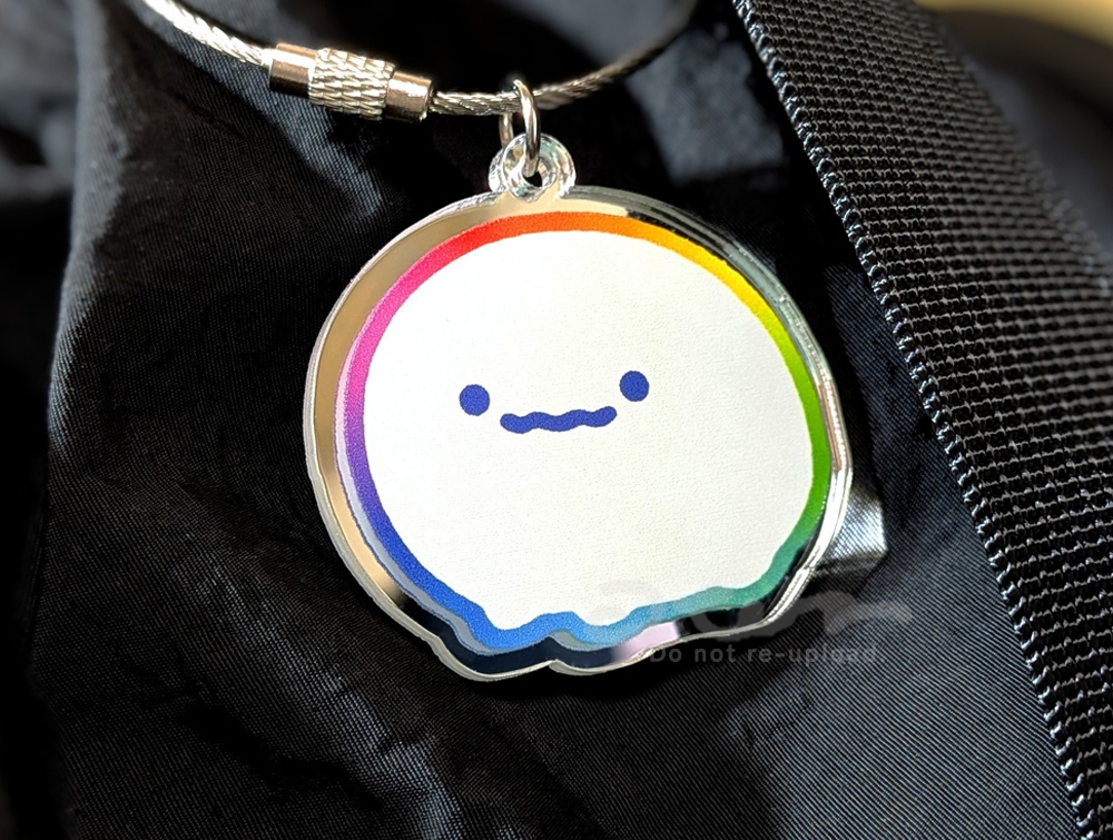 アクリルキーリング【レインボー】