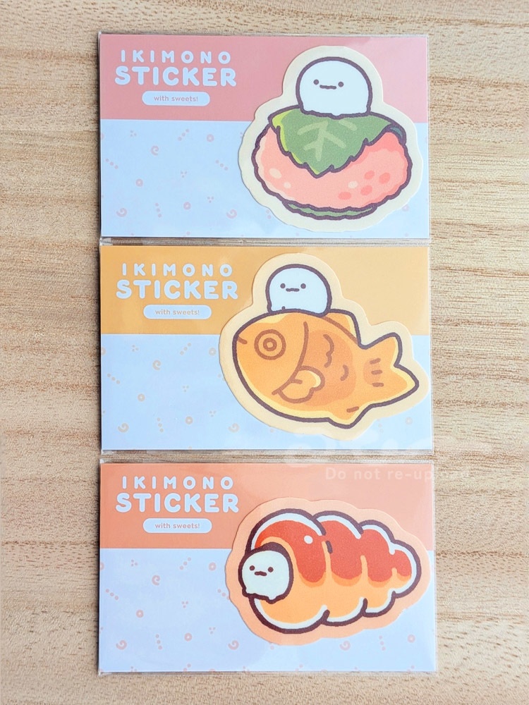 ステッカー(甘いもの)