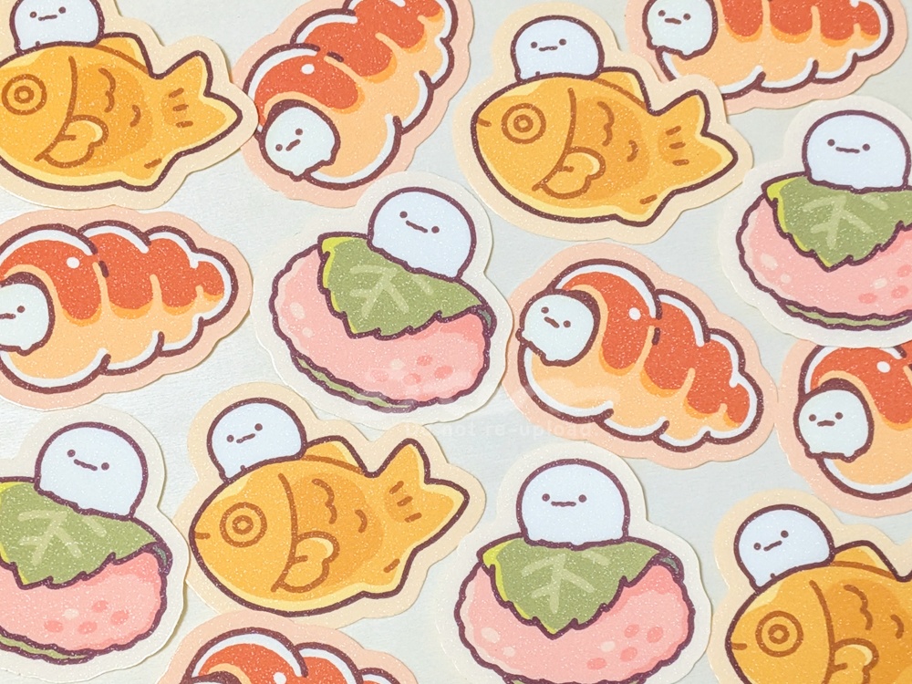 ステッカー(甘いもの)