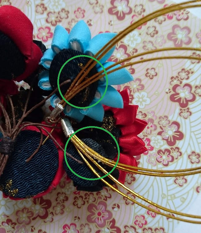 【和泉守モデル】B品つまみ細工コーム