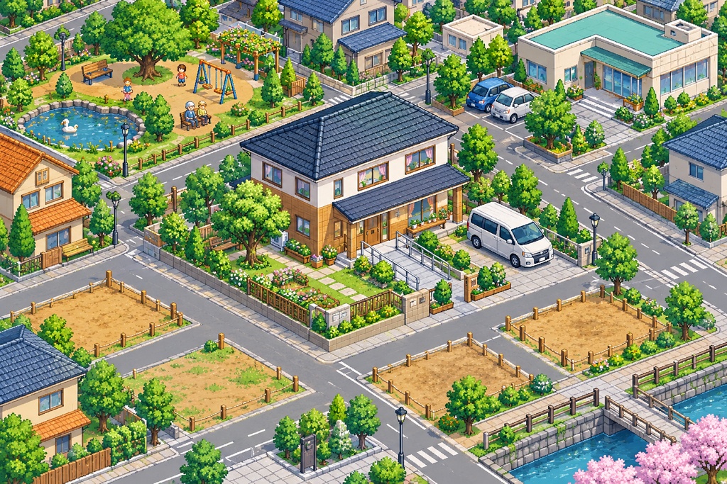 ホームから、まちへ。|福祉施設運営シミュレーションゲーム【体験版】