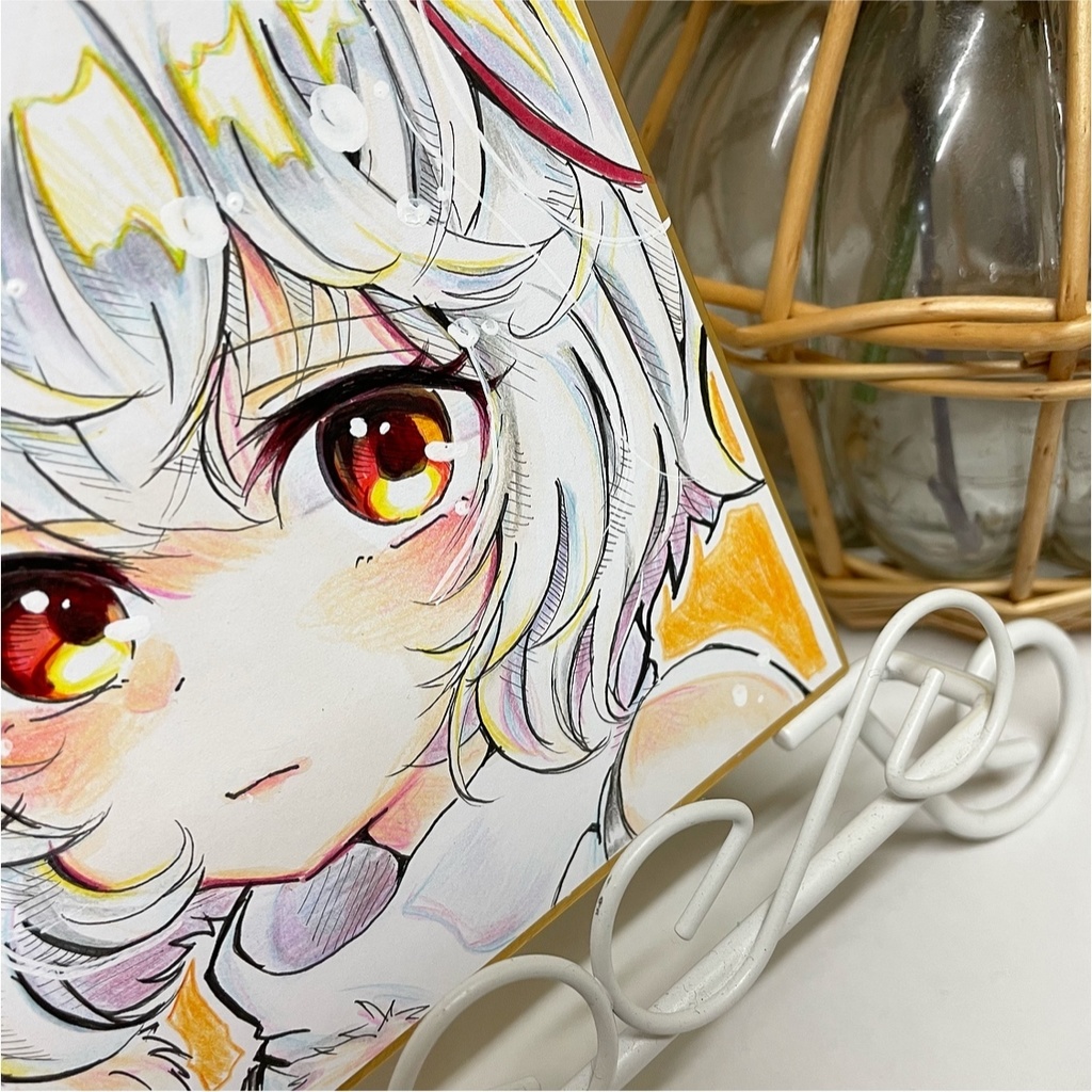 犬走椛 イラスト 椛 コピック